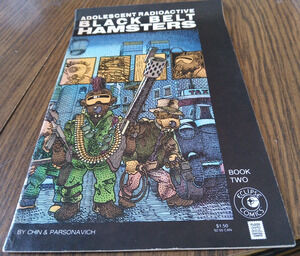 Adolescent Radioactive Black Belt Hamsters #2 Spring 1986 Eclipse Comics